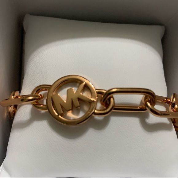 NEW MICHAEL KORS CHAIN LINK BRACELET - Picture 2 of 8